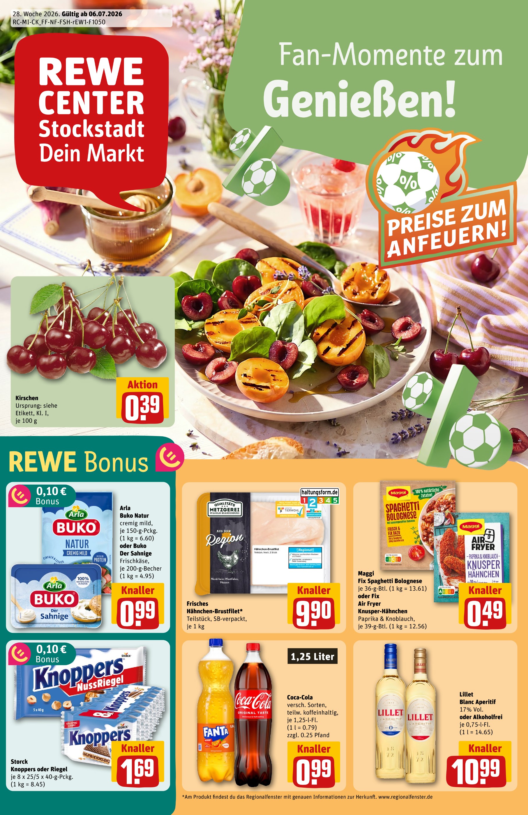 Aktueller REWE Discounter Prospekt in Kleinostheim und Umgebung, "Dein Markt" mit 30 Seiten, 06.07.2026 - 11.07.2026